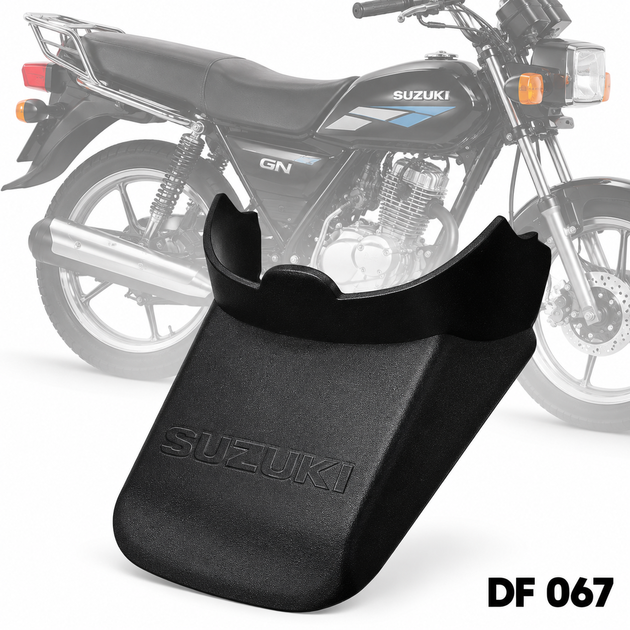 Colepato para Suzuki GN negro - DF 067