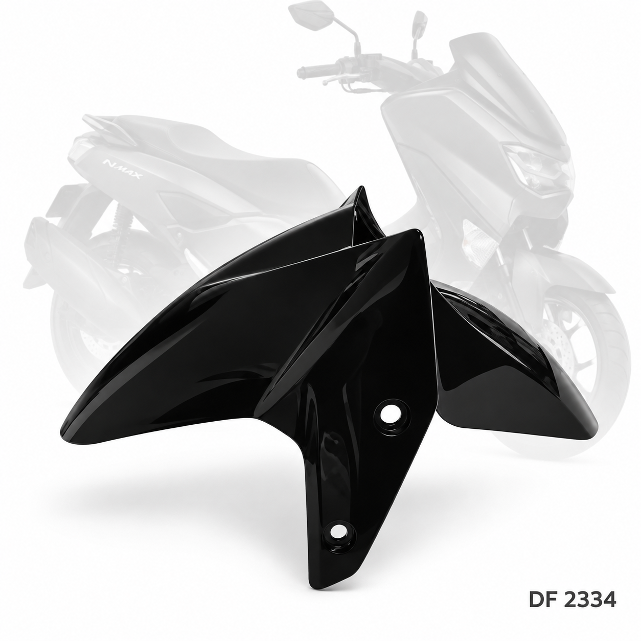 Guardabarro delantero Yamaha NMAX negro inyectado - DF 2334